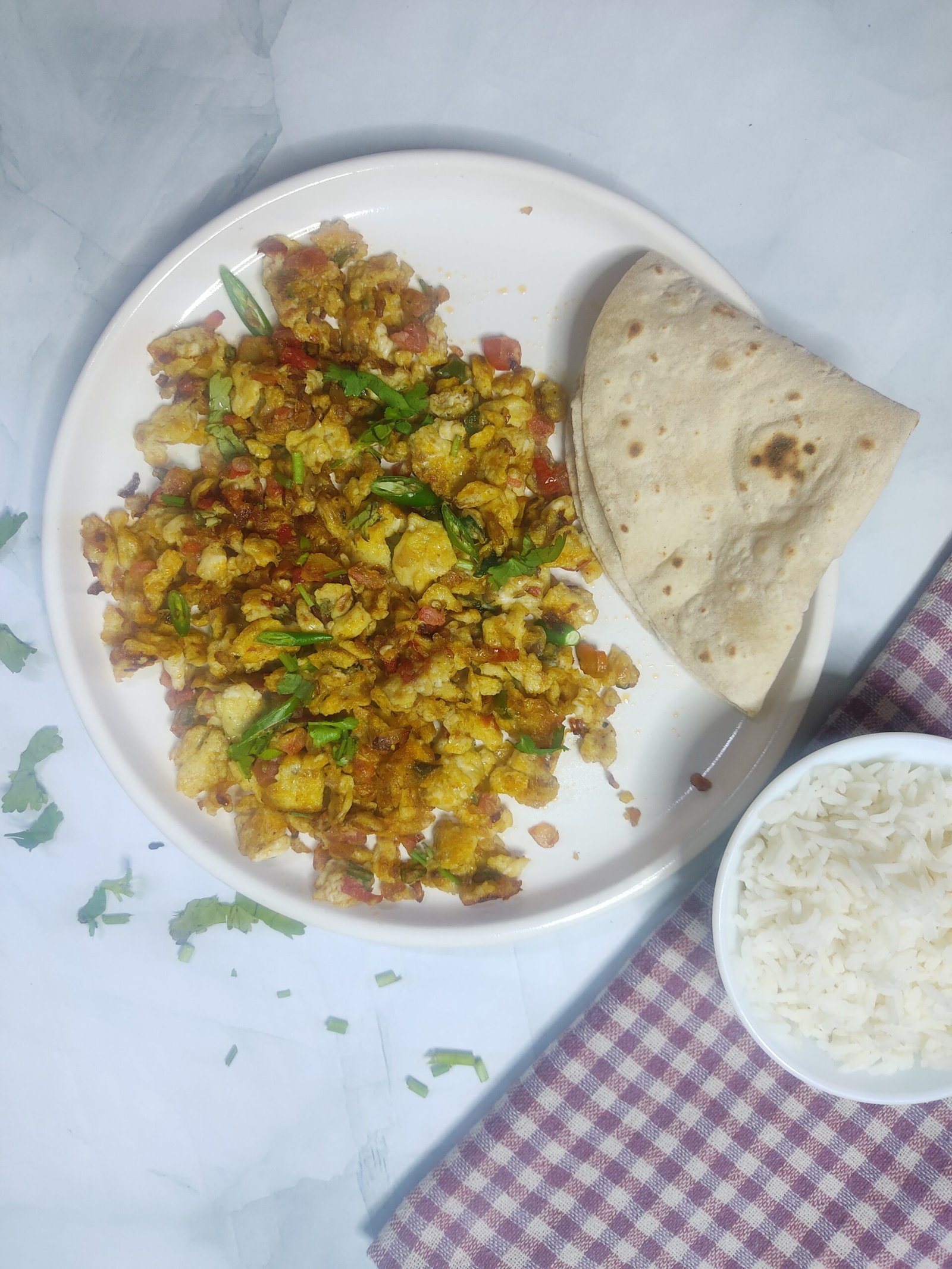 Egg bhurji