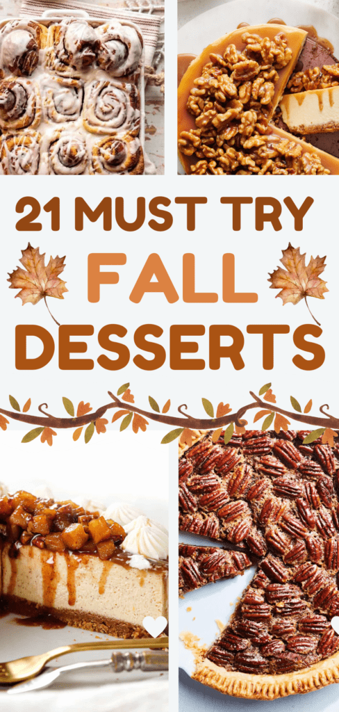 FALL DESSERTS