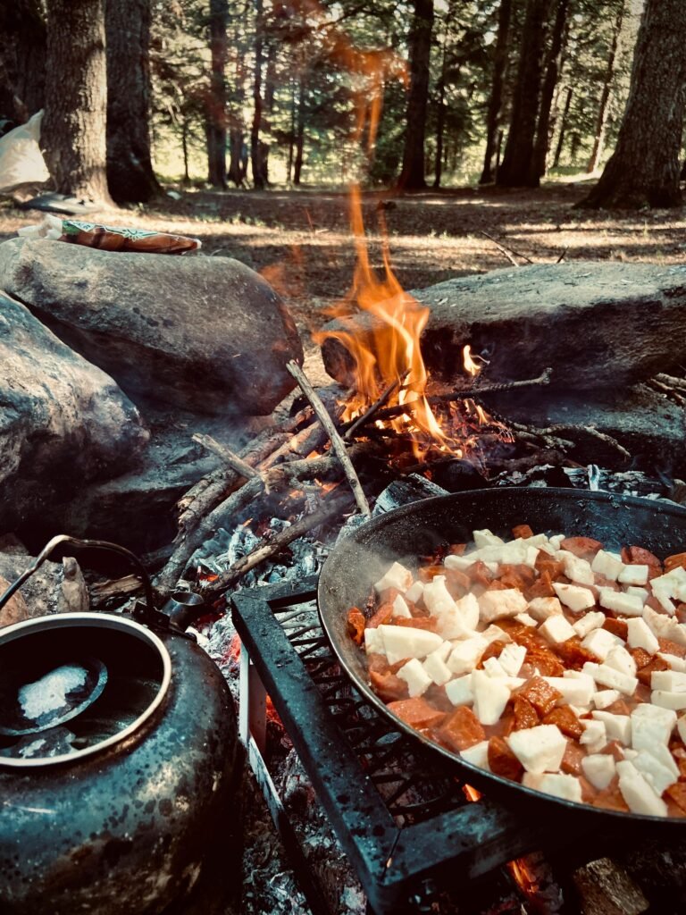 Campfire cooking