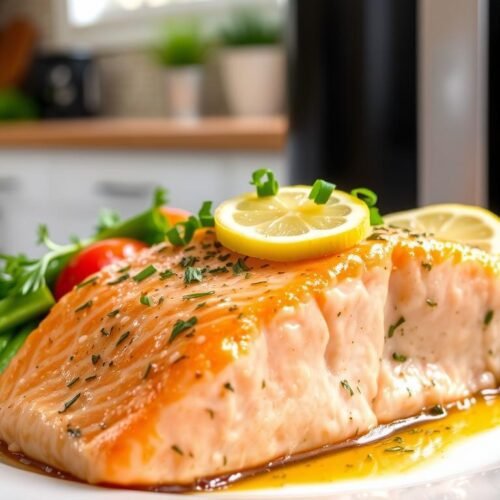 10 Minute Air Fryer Salmon