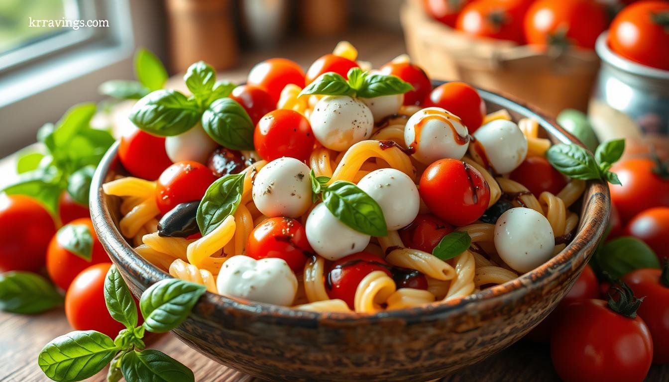 Best Caprese Pasta Salad Recipe