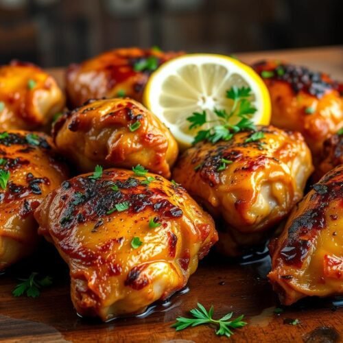 Best Oven Baked Chicken Thighs