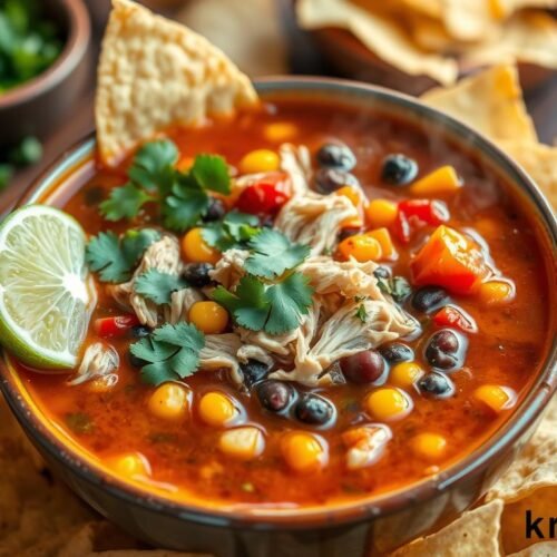 Chicken Enchilada Soup