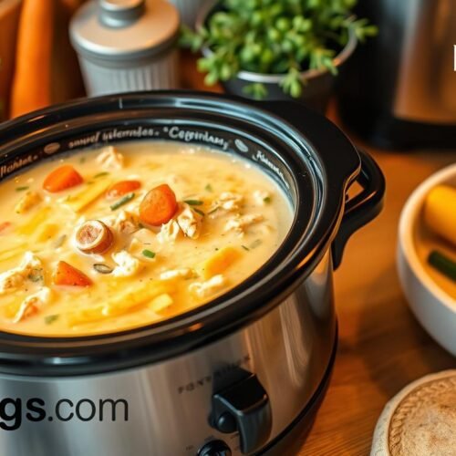 Crock Pot Chicken Pot Pie Soup Recipe