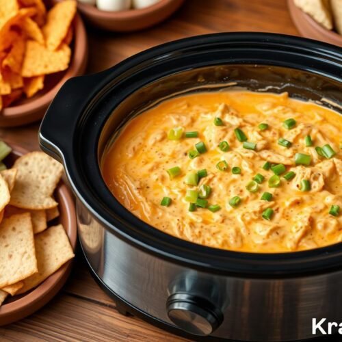 Crockpot Buffalo Chicken Dip Recipe