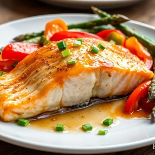 honey garlic salmon