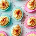 Colored Deviled Eggs Recipe