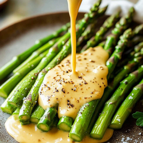 Asparagus with Hollandaise Sauce Recipe