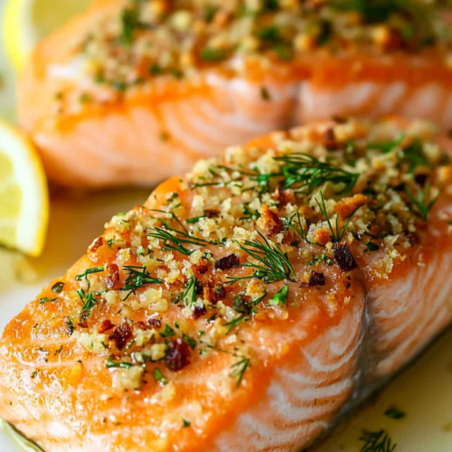 Herb-Crusted Salmon Recipe